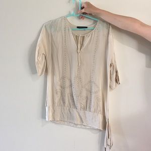 Cream colored Tunic